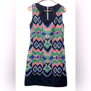 Gabby Skye Sleeveless Midi Knee Length Shirt Dress